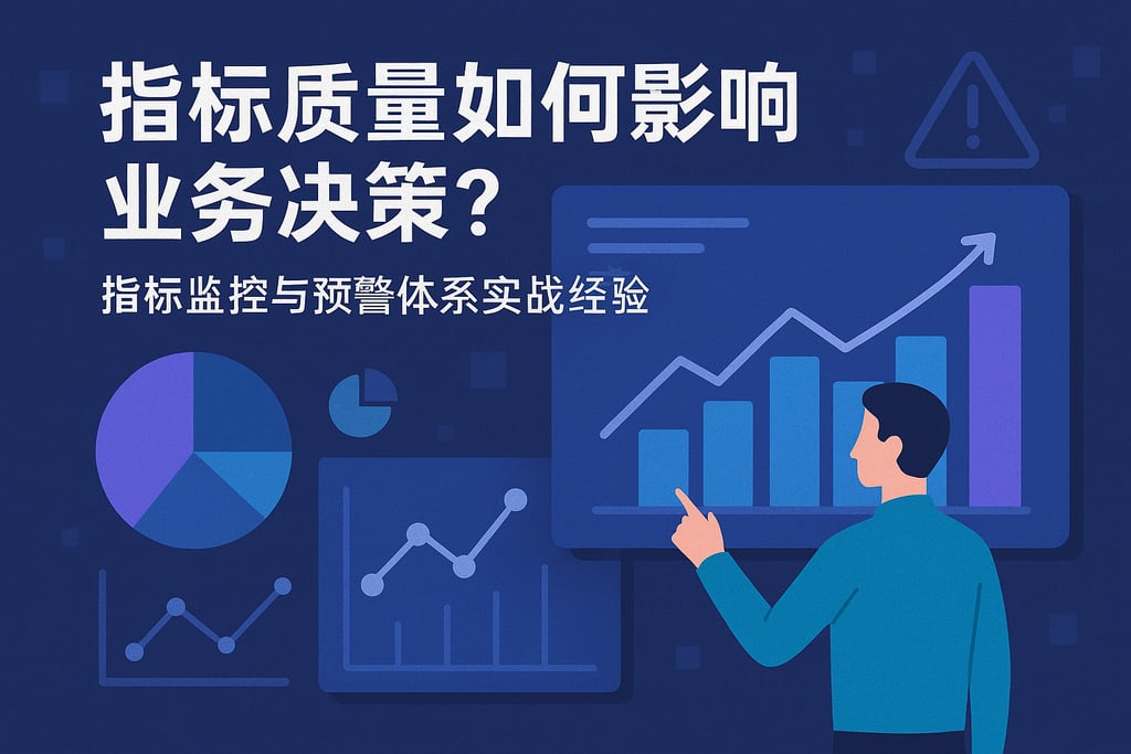 指标质量如何影响业务决策？指标监控与预警体系实战经验
