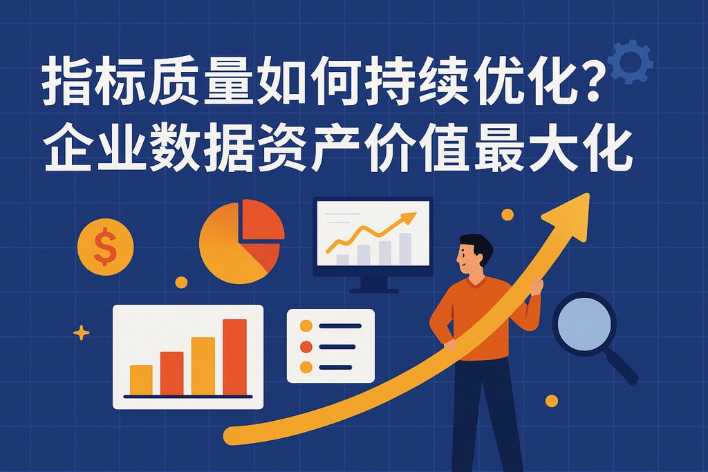 指标质量如何持续优化？企业数据资产价值最大化