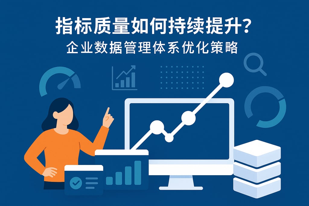 指标质量如何持续提升？企业数据管理体系优化策略