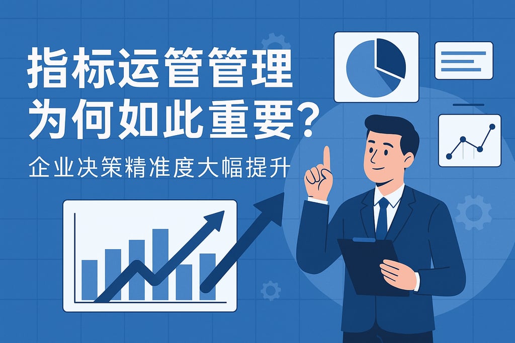 指标运营管理为何如此重要？企业决策精准度大幅提升