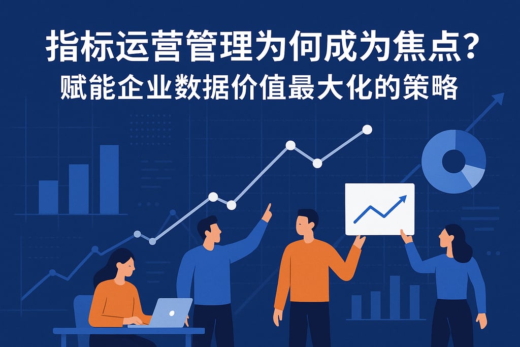 指标运营管理为何成为焦点？赋能企业数据价值最大化的策略