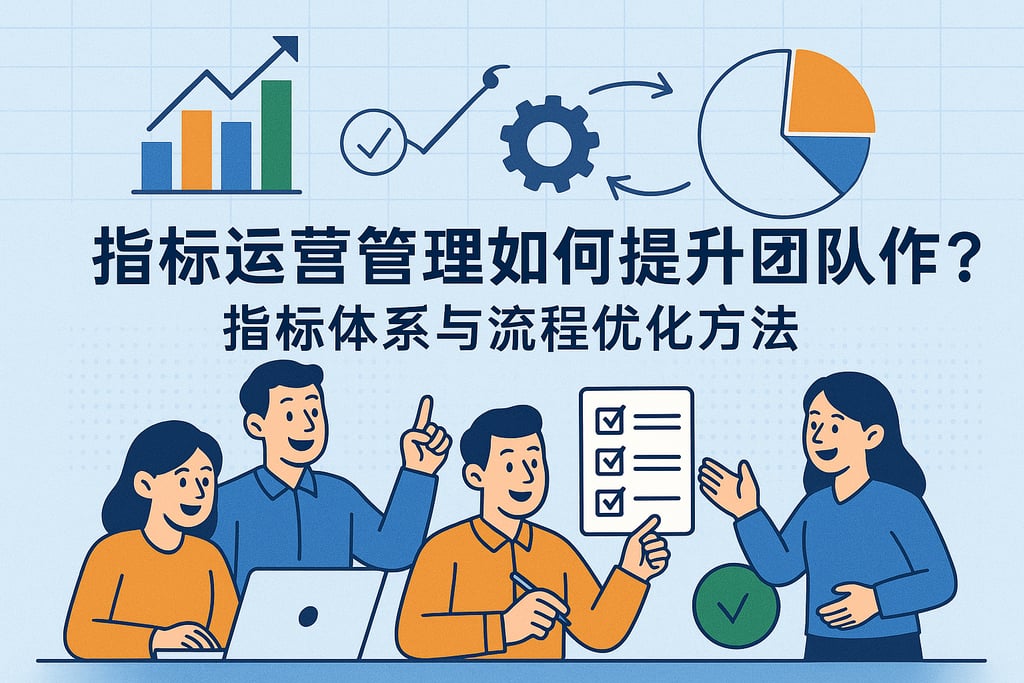 指标运营管理如何提升团队协作？指标体系与流程优化方法