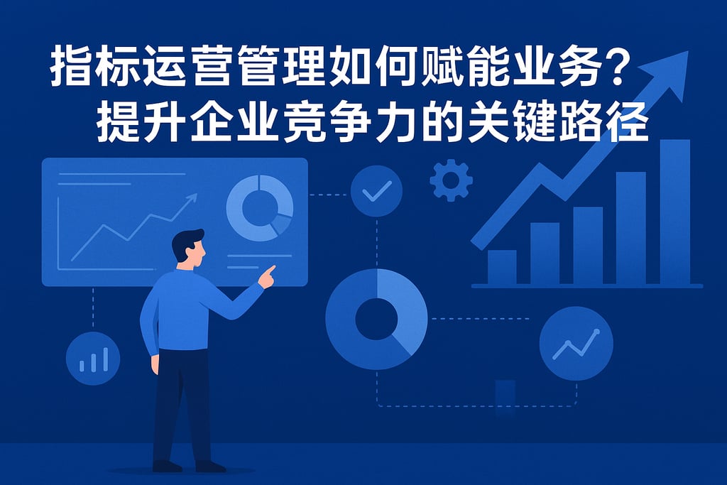 指标运营管理如何赋能业务？提升企业竞争力的关键路径