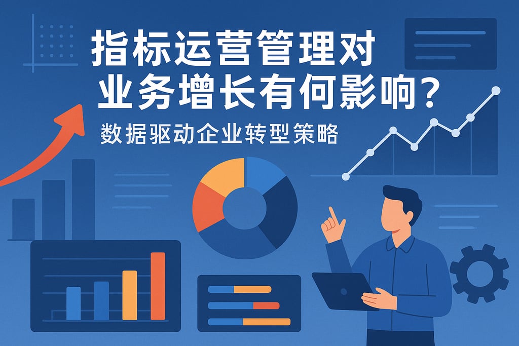 指标运营管理对业务增长有何影响？数据驱动企业转型策略