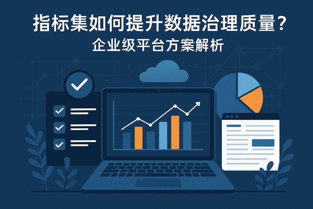 指标集如何提升数据治理质量？企业级平台方案解析