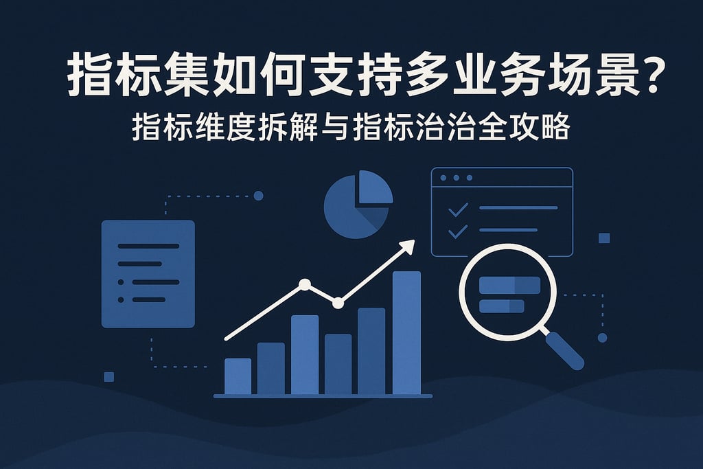 指标集如何支持多业务场景？指标维度拆解与指标治理全攻略
