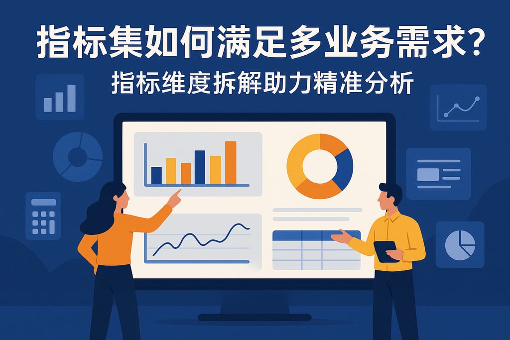指标集如何满足多业务需求？指标维度拆解助力精准分析