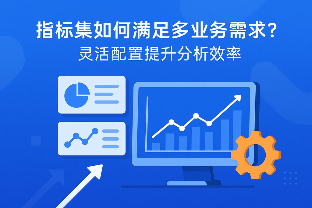 指标集如何满足多业务需求？灵活配置提升分析效率