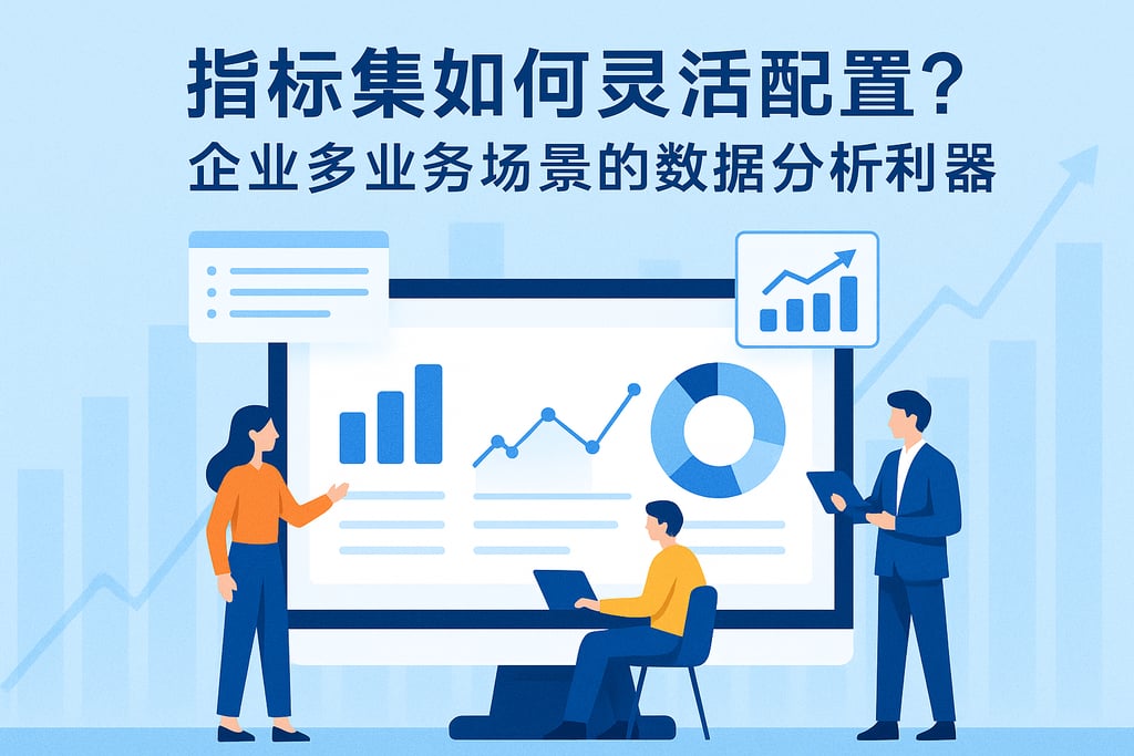 指标集如何灵活配置？企业多业务场景的数据分析利器