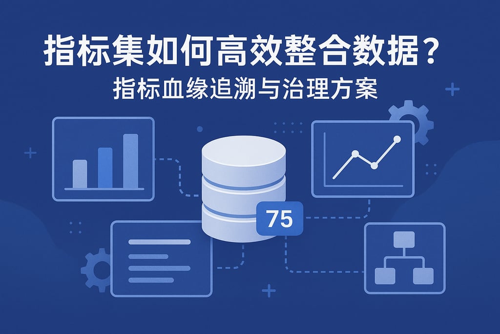 指标集如何高效整合数据？指标血缘追溯与治理方案