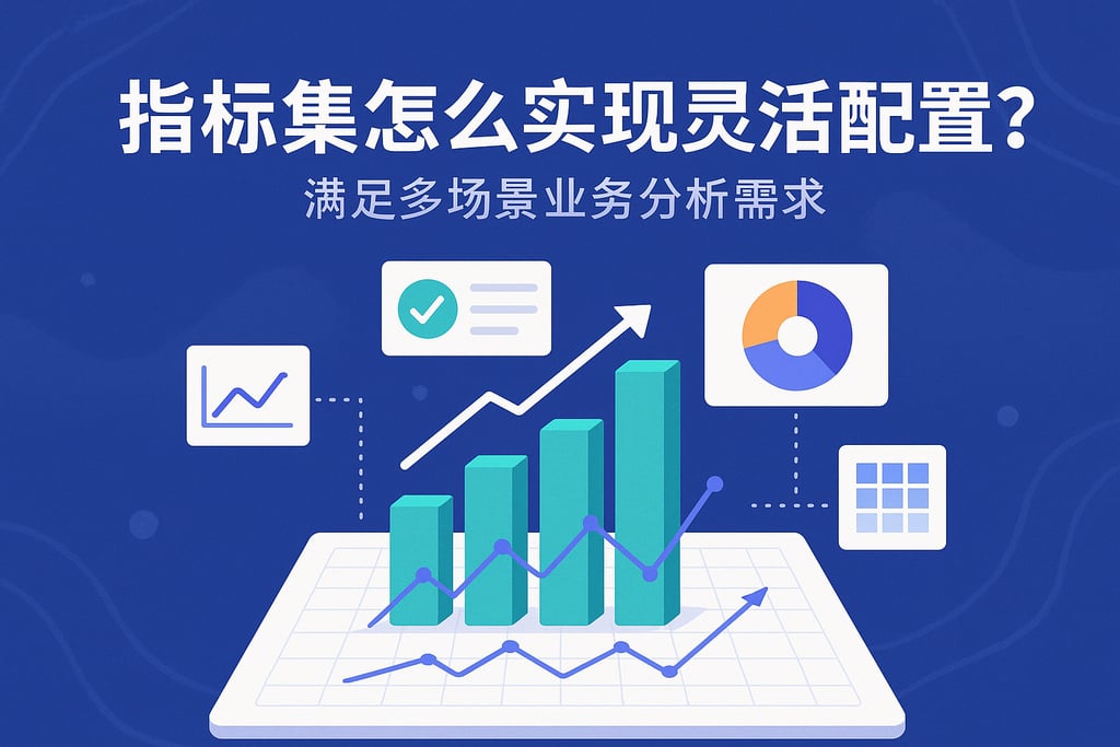 指标集怎么实现灵活配置？满足多场景业务分析需求