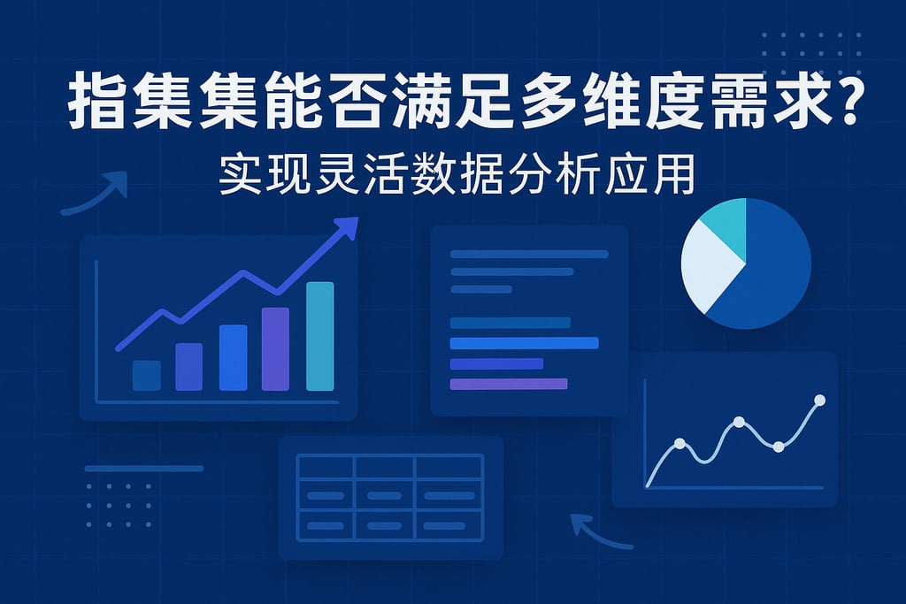 指标集能否满足多维度需求？实现灵活数据分析应用