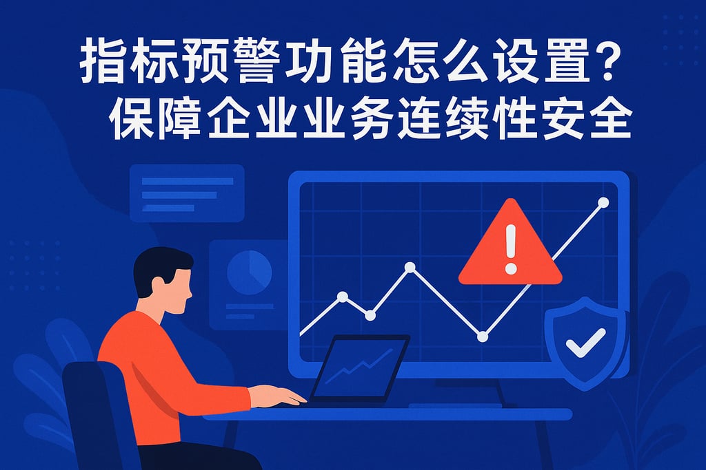指标预警功能怎么设置？保障企业业务连续性安全