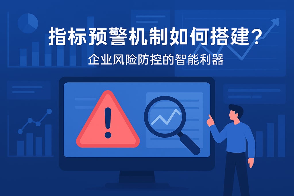 指标预警机制如何搭建？企业风险防控的智能利器