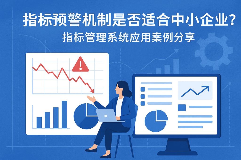 指标预警机制是否适合中小企业？指标管理系统应用案例分享