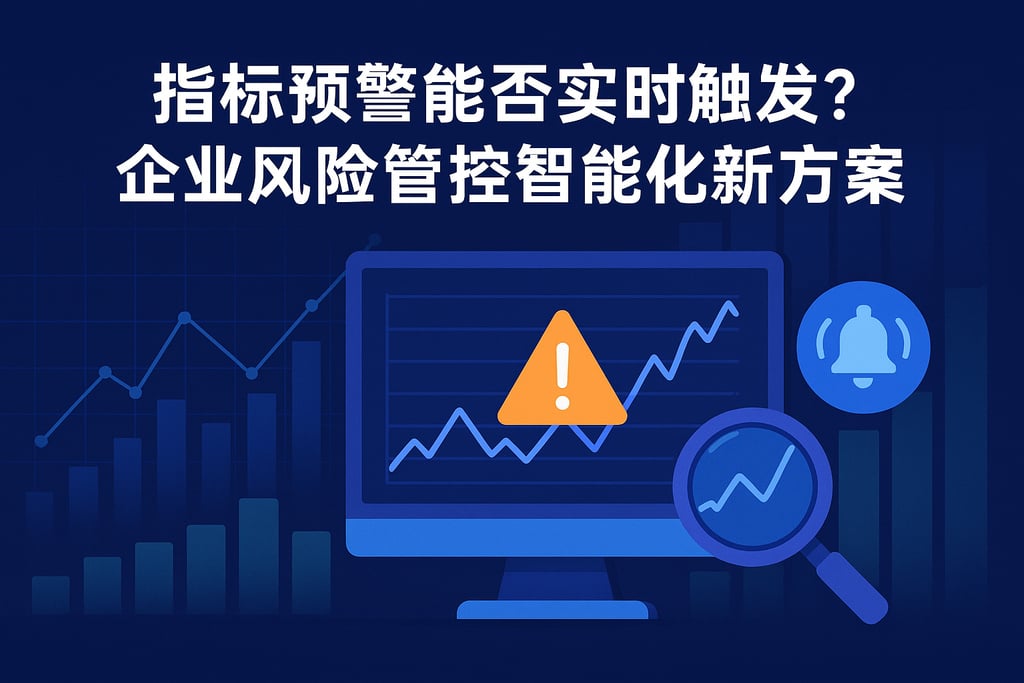 指标预警能否实时触发？企业风险管控智能化新方案