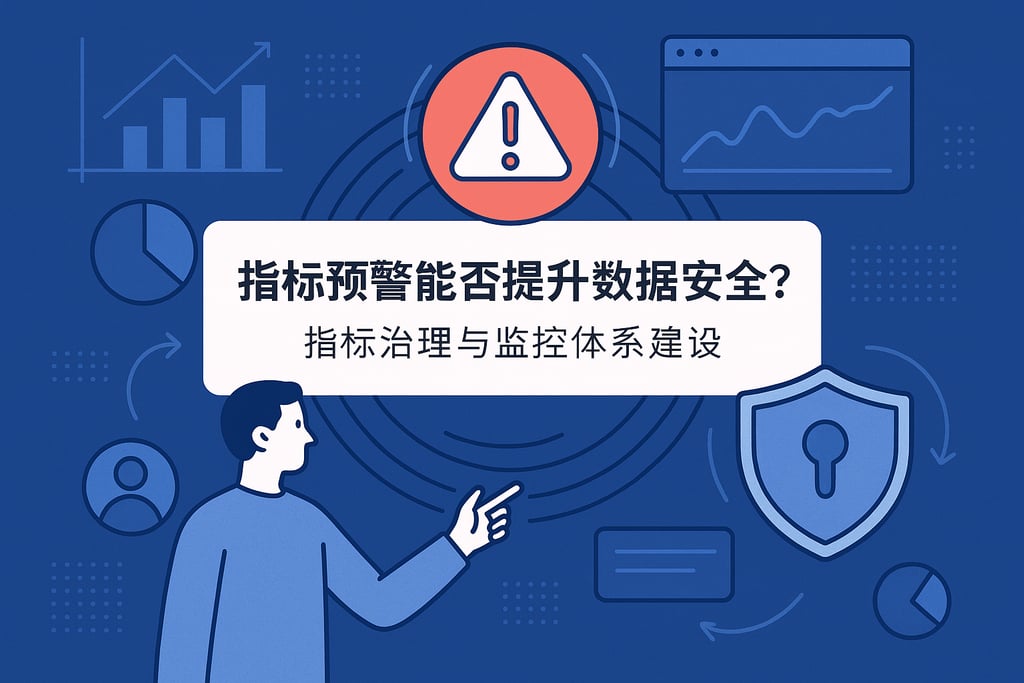 指标预警能否提升数据安全？指标治理与监控体系建设