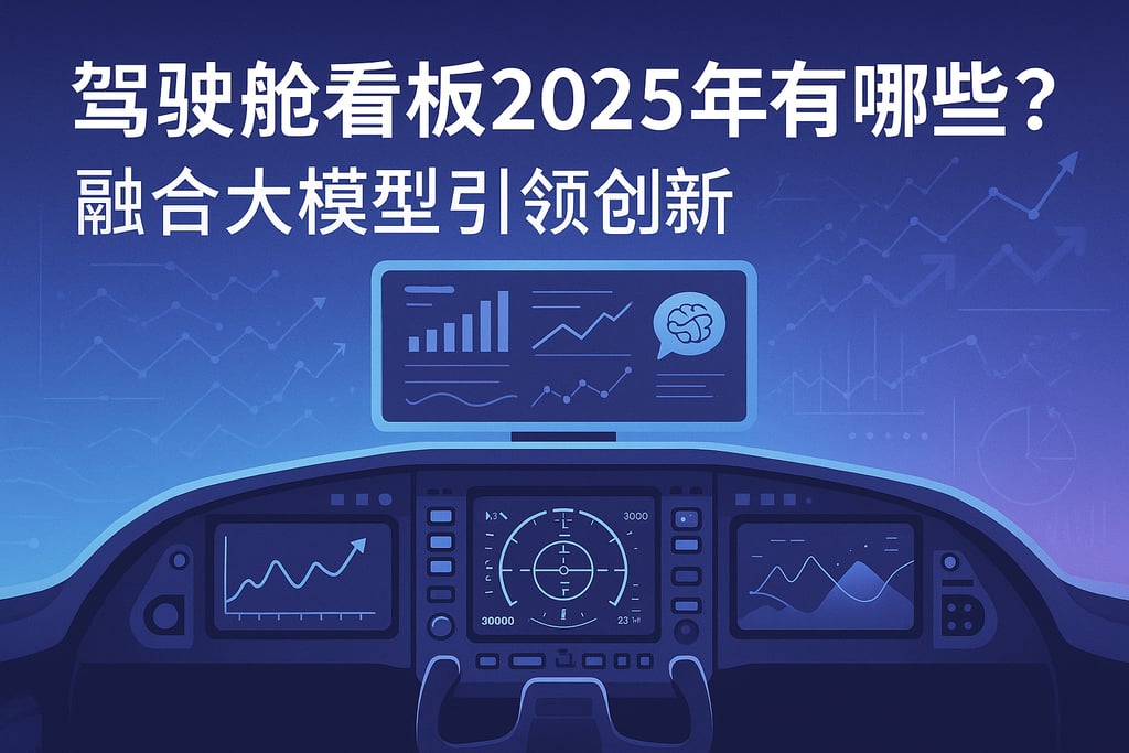 驾驶舱看板2025年有哪些趋势？融合大模型引领创新