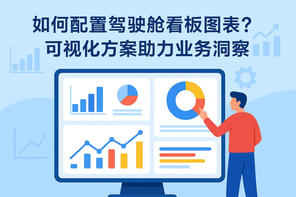 驾驶舱看板图表如何配置？可视化方案助力业务洞察
