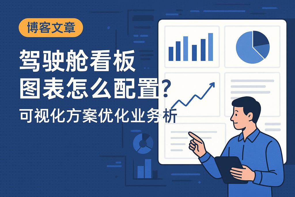 驾驶舱看板图表怎么配置？可视化方案优化业务分析
