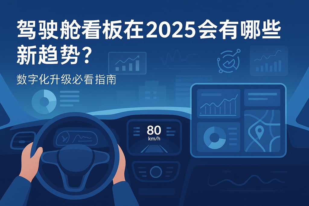 驾驶舱看板在2025会有哪些新趋势？数字化升级必看指南