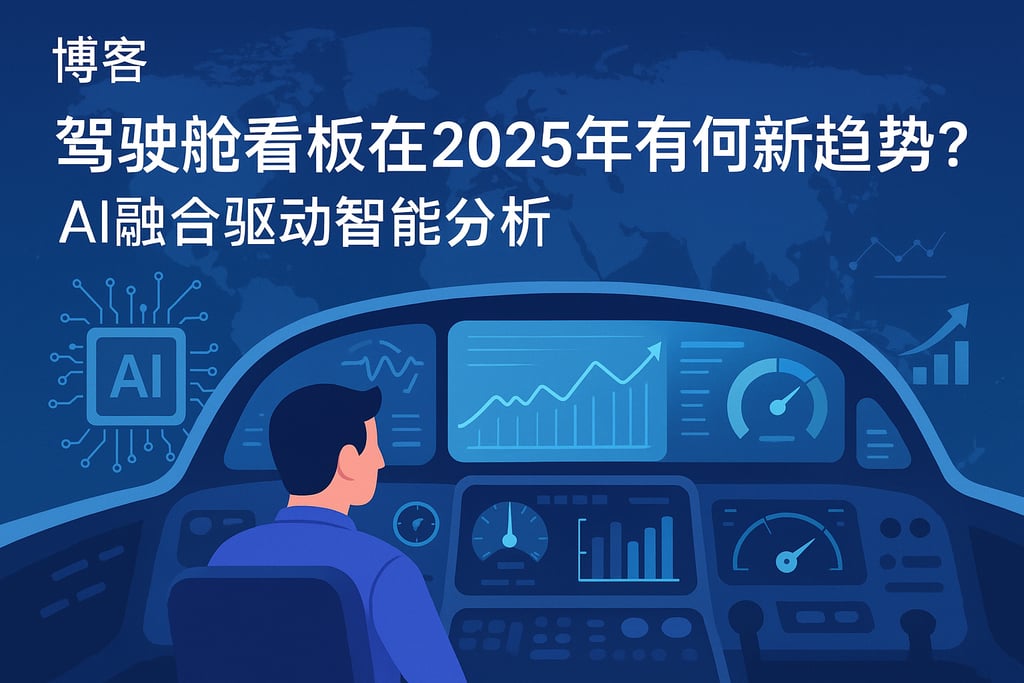驾驶舱看板在2025年有何新趋势？AI融合驱动智能分析