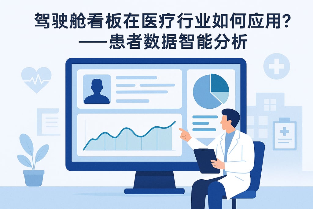 驾驶舱看板在医疗行业如何应用？患者数据智能分析