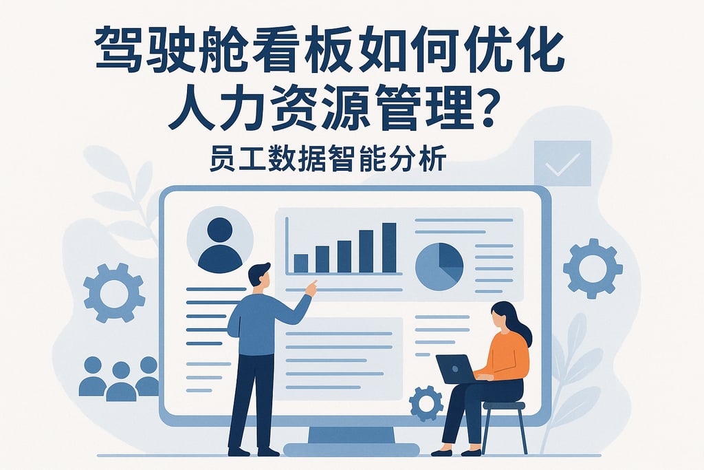 驾驶舱看板如何优化人力资源管理？员工数据智能分析