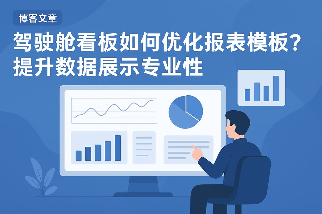 驾驶舱看板如何优化报表模板？提升数据展示专业性