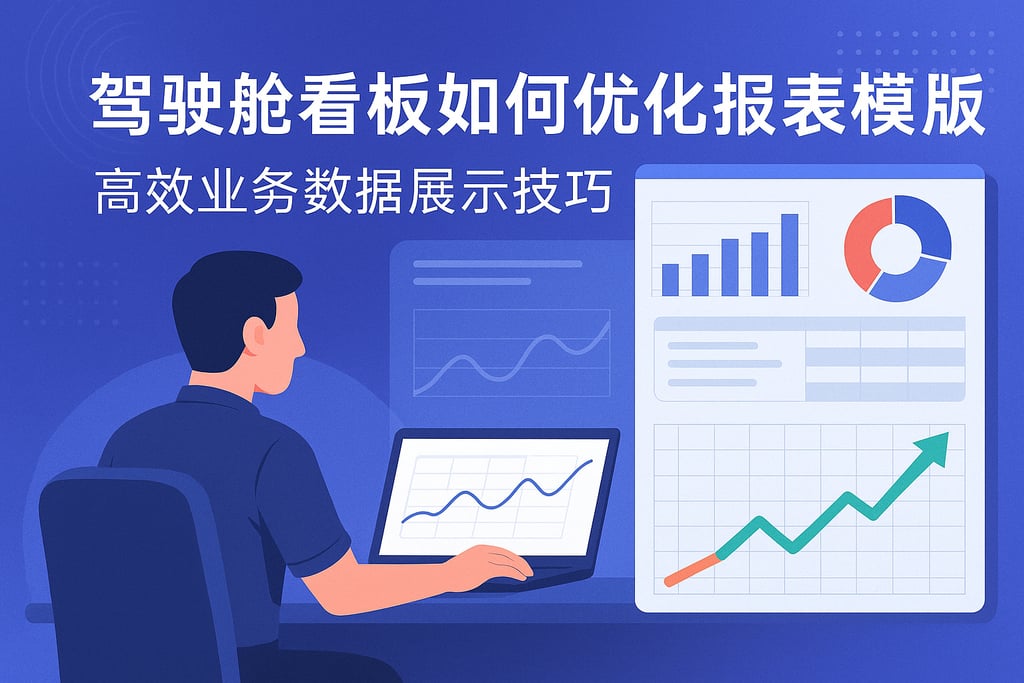 驾驶舱看板如何优化报表模板？高效业务数据展示技巧