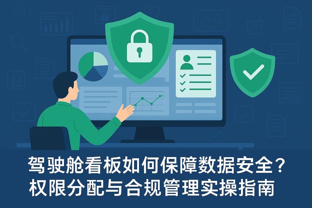 驾驶舱看板如何保障数据安全？权限分配与合规管理实操指南