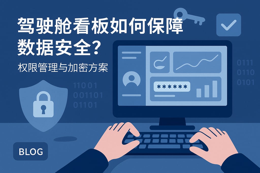 驾驶舱看板如何保障数据安全？权限管理与加密方案