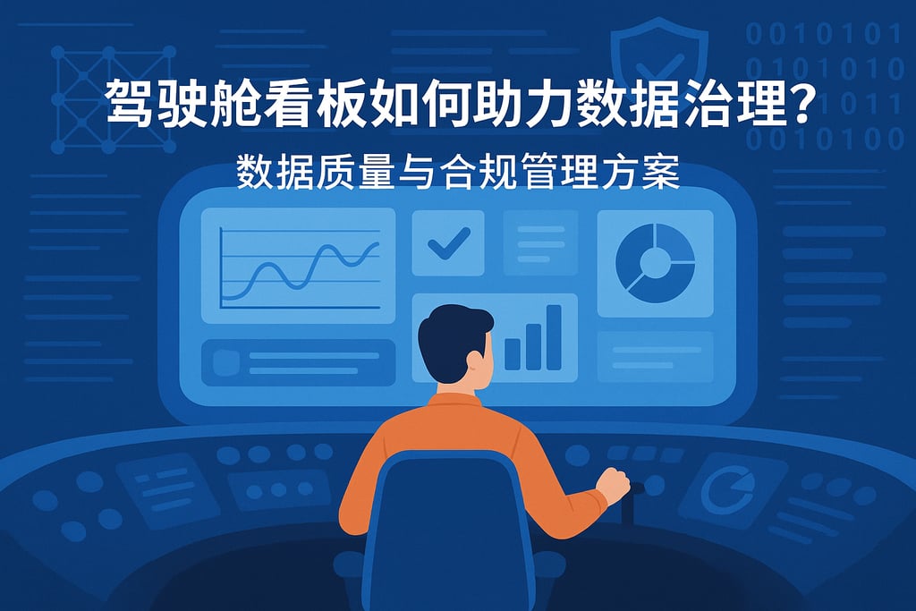 驾驶舱看板如何助力大数据治理？数据质量与合规管理方案