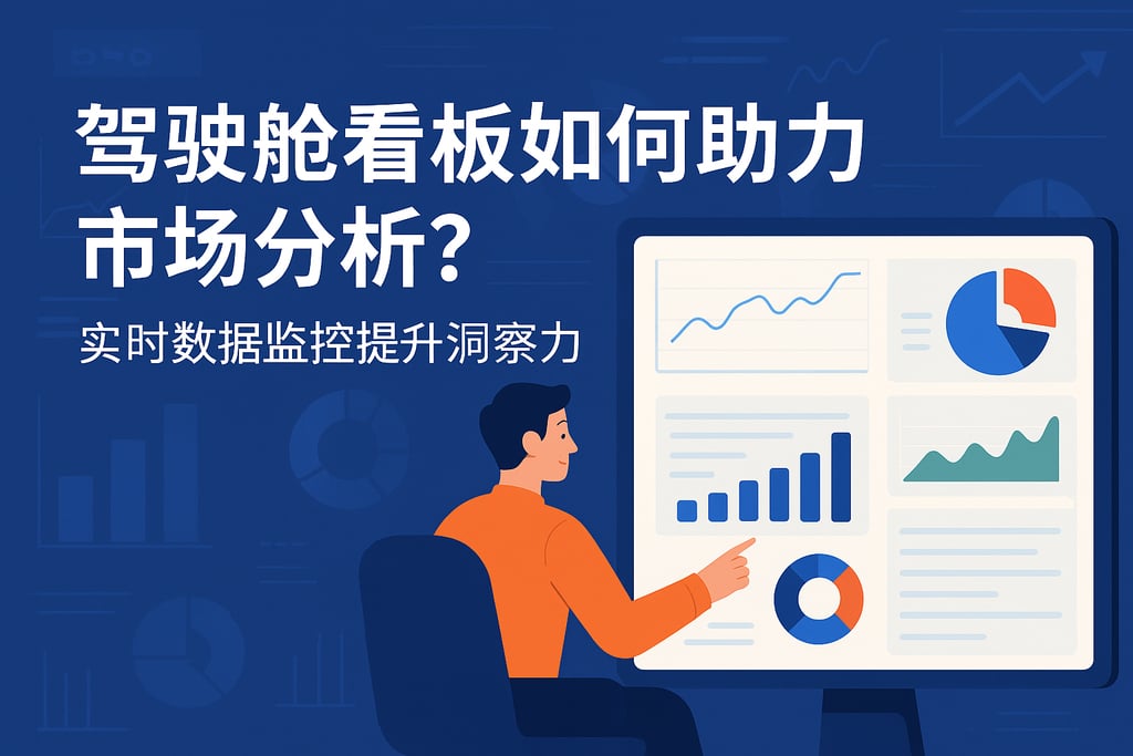 驾驶舱看板如何助力市场分析？实时数据监控提升洞察力