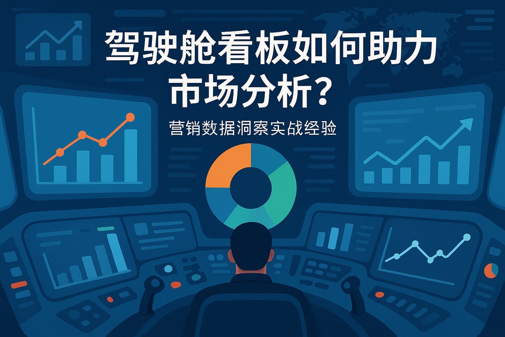 驾驶舱看板如何助力市场分析？营销数据洞察实战经验