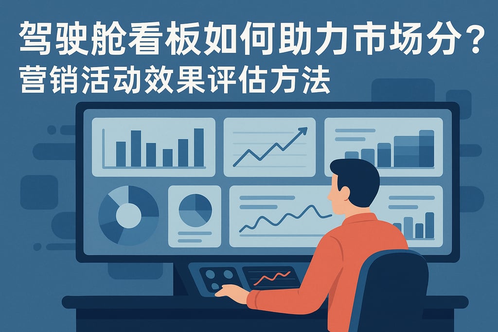 驾驶舱看板如何助力市场分析？营销活动效果评估方法