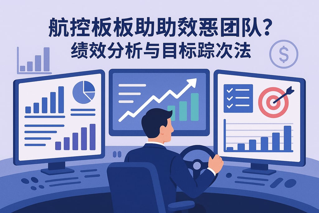 驾驶舱看板如何助力销售团队？业绩分析与目标追踪方法