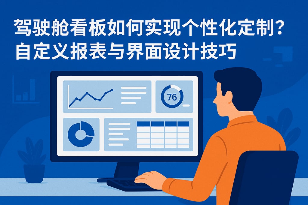 驾驶舱看板如何实现个性化定制？自定义报表与界面设计技巧