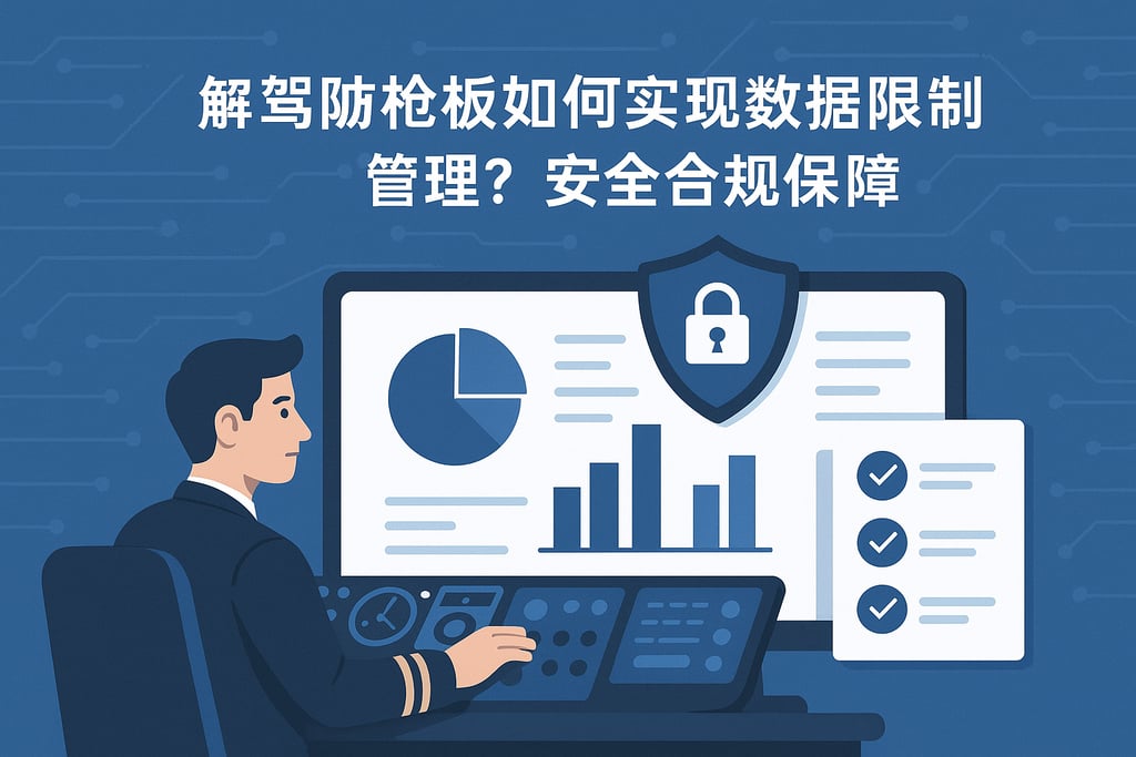 驾驶舱看板如何实现数据权限管理？安全合规保障企业信息