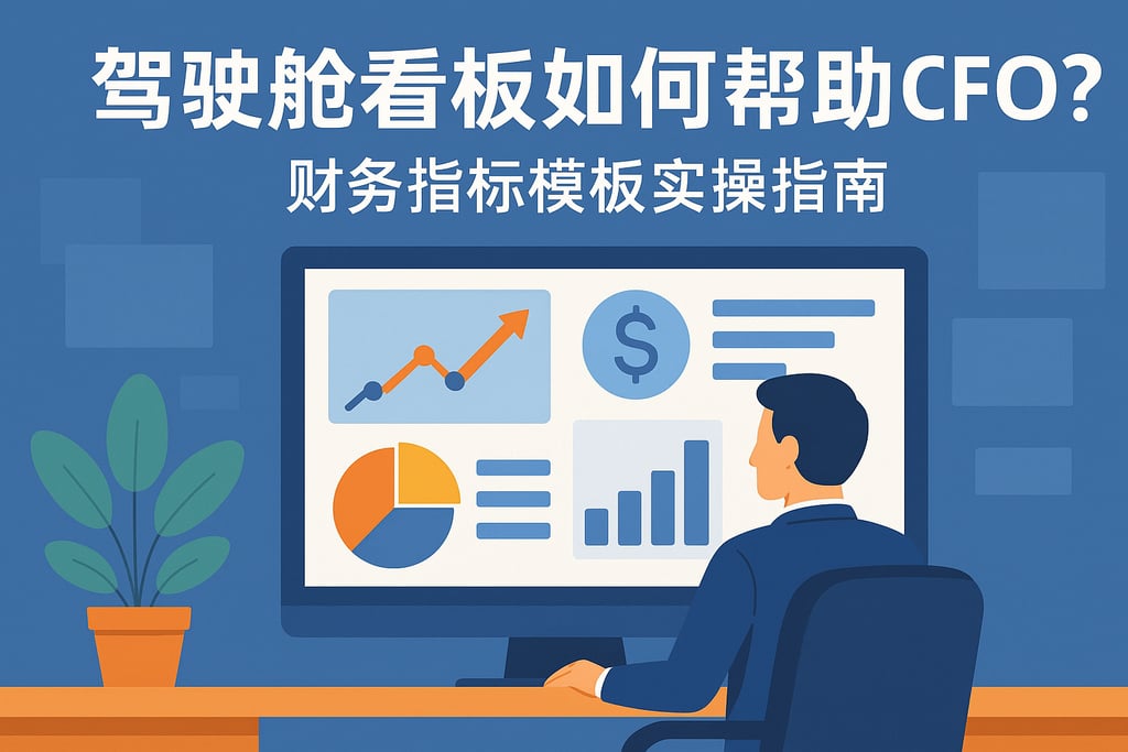 驾驶舱看板如何帮助CFO？财务指标模板实操指南