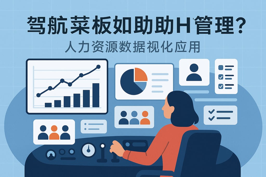 驾驶舱看板如何帮助HR管理？人力资源数据可视化应用