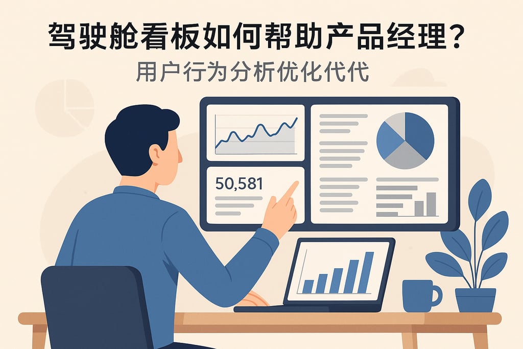 驾驶舱看板如何帮助产品经理？用户行为分析优化迭代