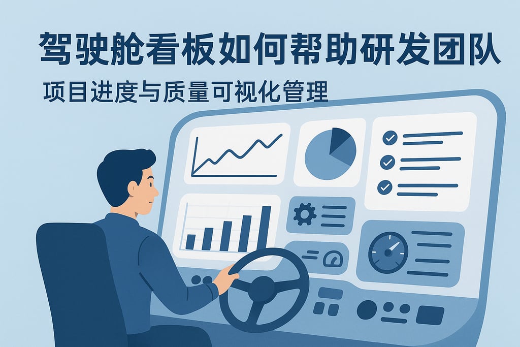 驾驶舱看板如何帮助研发团队？项目进度与质量可视化管理
