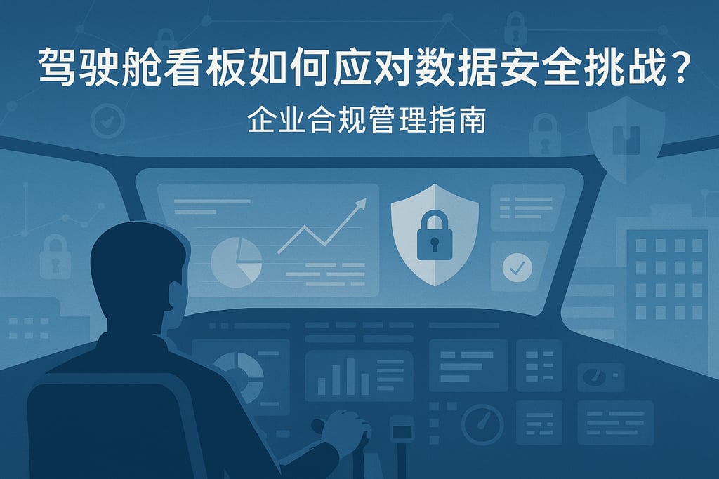 驾驶舱看板如何应对数据安全挑战？企业合规管理指南