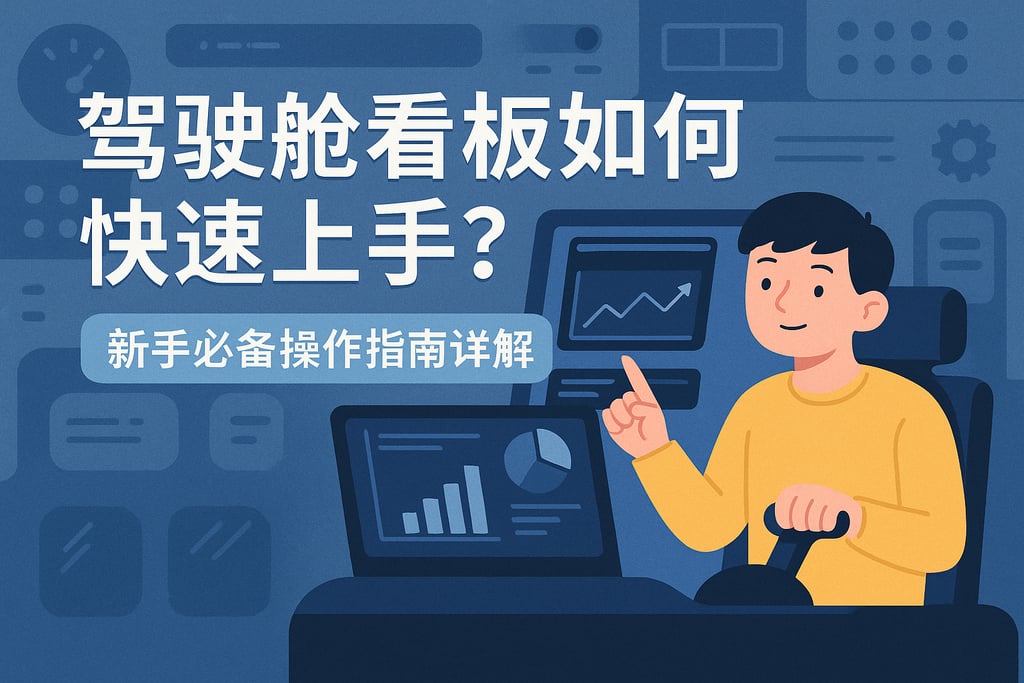 驾驶舱看板如何快速上手？新手必备操作指南详解