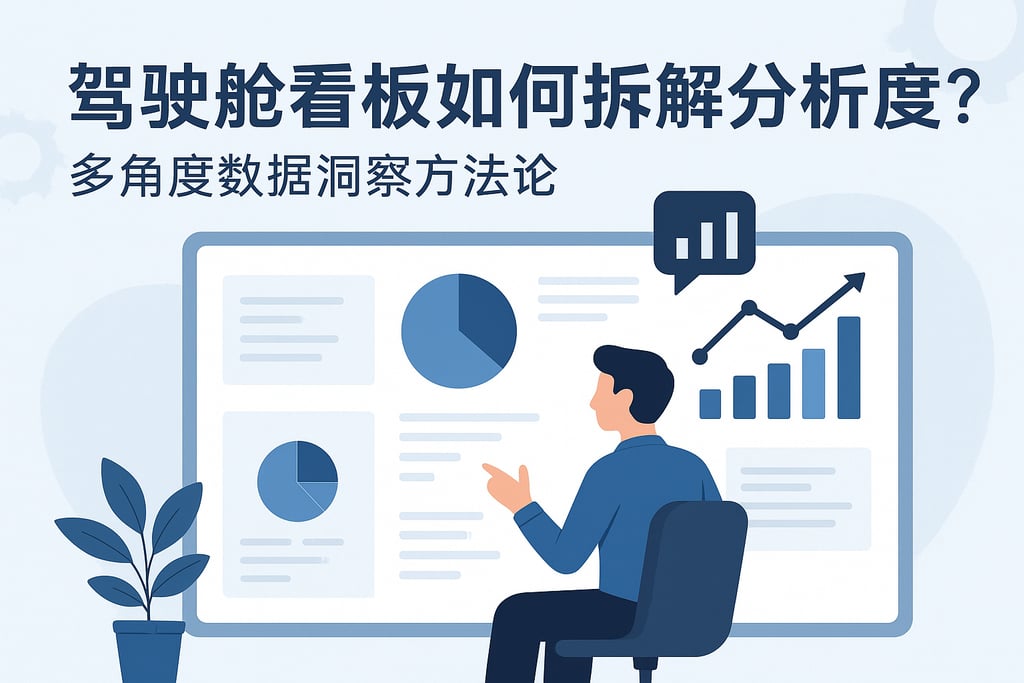 驾驶舱看板如何拆解分析维度？多角度数据洞察方法论