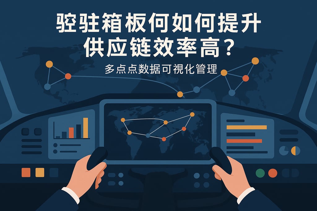 驾驶舱看板如何提升供应链效率？多节点数据可视化管理