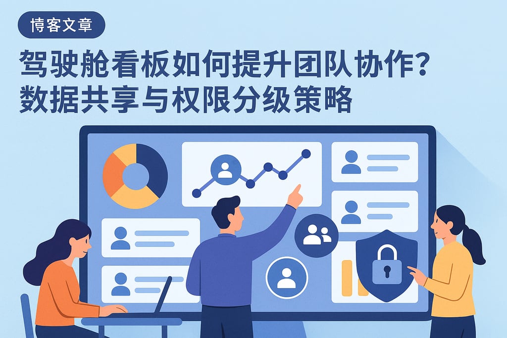 驾驶舱看板如何提升团队协作？数据共享与权限分级策略
