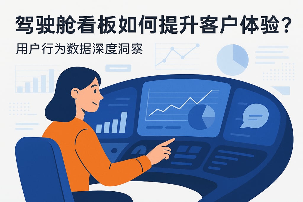 驾驶舱看板如何提升客户体验？用户行为数据深度洞察