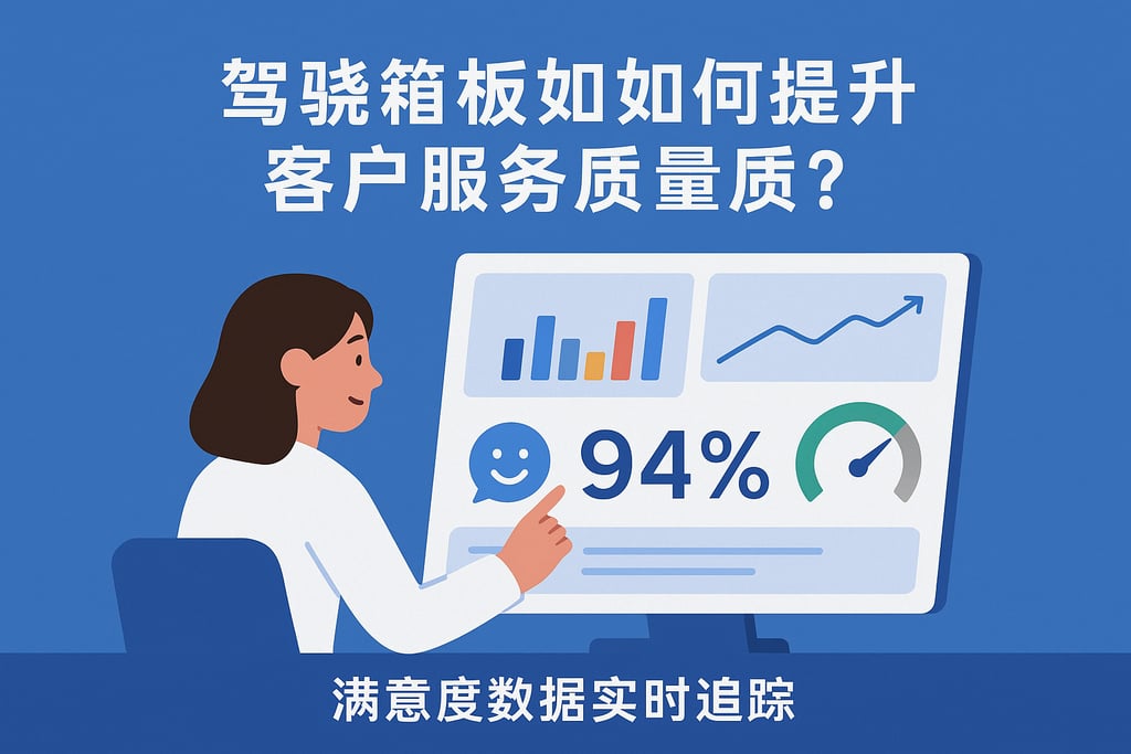 驾驶舱看板如何提升客户服务质量？满意度数据实时追踪